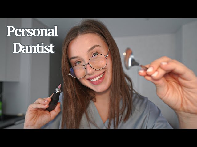 Painless Dental Tooth Treatment for You | ASMR | Personal attention