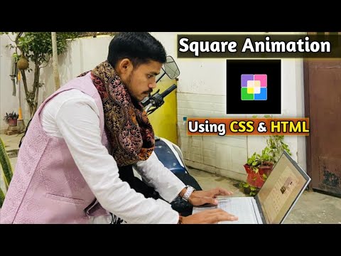 Create AMAZING Square Animations with HTML and CSS in Minutes !