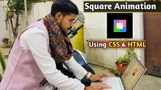 Create AMAZING Square Animations with HTML and CSS in Minutes !
