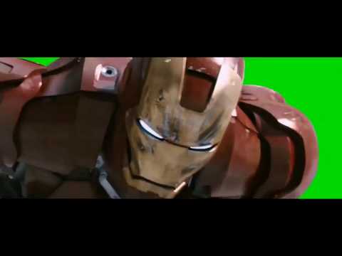 IRON MAN FLYING...GREEN SCREEN VIDEO