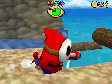 Super Mario 64 DS - Tall, Tall Mountain - Scale the Mountain
