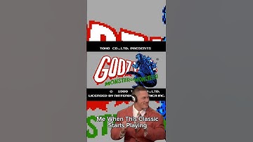 #Godzilla #NES Theme #johncena meme