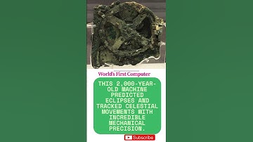 2,000-Year-Old Computer That Predicted Eclipses! 🔥 #shorts