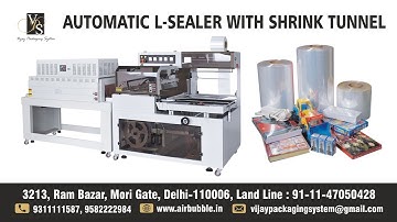 Automatic L-Sealer with Shrink Tunnel - Shrink Packaging Machines