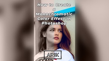 How to Create a Monochromatic Color Effect in Photoshop