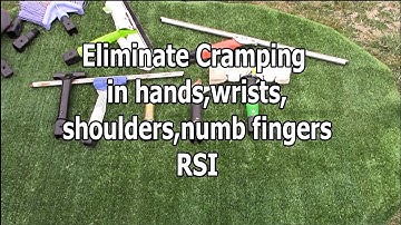 ✅ELIMINATING CRAMPING HANDS, WRISTS, NUMB FINGERS WHEN USING WINDOW SQUEEGEE