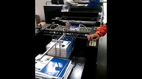 Auto feeding UV coating machine+Drying machine-2