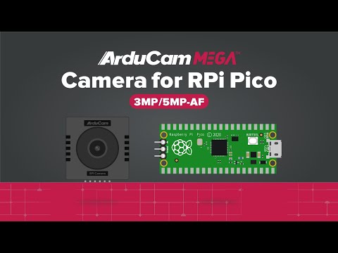 3MP/5MP Camera for Raspberry Pi Pico or Any RP2040 Board