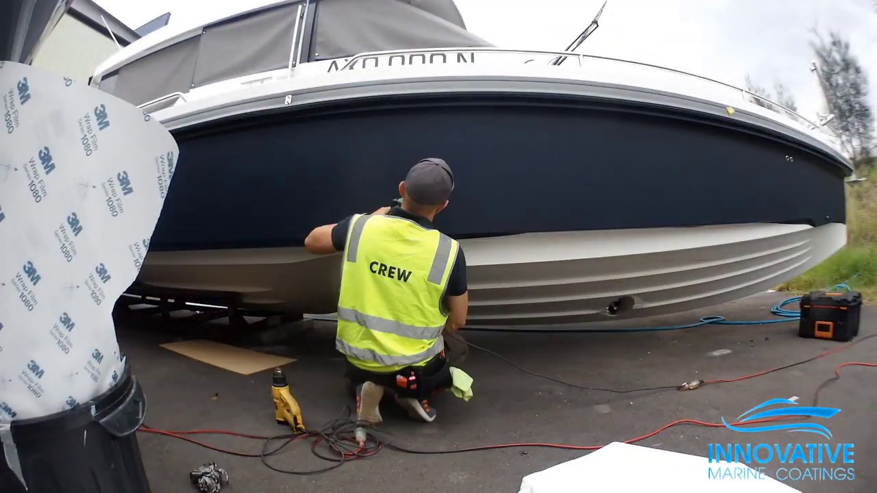Vinyl Boat Wrap In 3m 1080 Matte Indigo Blue At Sydney Boathouse YouTube Vinyl Boat Wrap In 3m 1080 Matte Indigo Blue At Sydney Boathouse YouTube