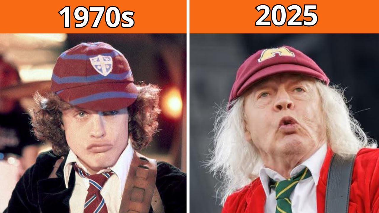 65+ мужчин Рок-звезды 1970-х - 1990-х тогда и сейчас