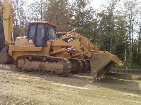 Cat 973C I Fill Holes For A Living - YouTube