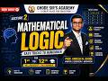 MATHEMATICAL LOGIC Lecture-2 |12th class HSC| MHT-CET