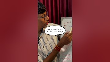 I took a challenge to create an mesh network in one night #arduino   #engineering #esp32 #iot #ai