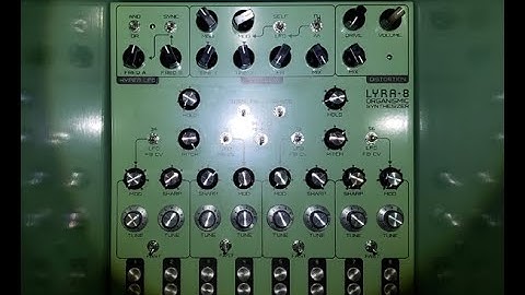 "All Our Future Worlds" Fully created on the SOMA LYRA-8