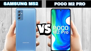 samsung m52 5g vs poco m2 pro