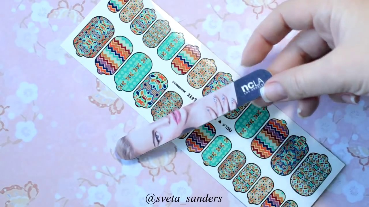 9. Givenchy Designer Nail Wraps - wide 2