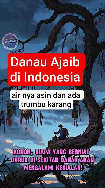 Danau Ajaib di Pulau Satonda, Surga Tersembunyi di Nusa Tenggara 🌋✨ #Shorts