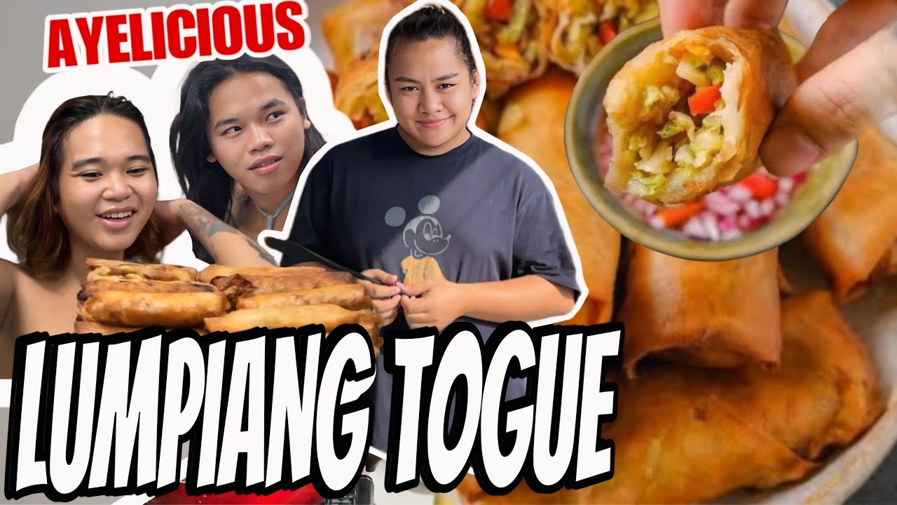 NAG LUTO NG LUMPIANG TOGUE PARA SA MGA BAYUT! (NASARAPAN SILA!)