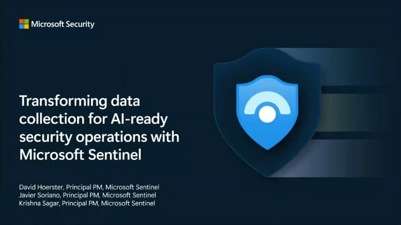 Transforming data collection for AI-ready security operations with