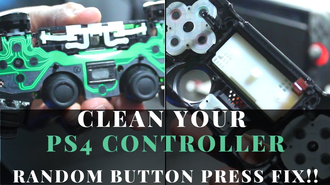 fortov Subjektiv pasta How To CLEAN Your PS4 Controller INSIDE and OUT - Fixes Random Button Press  Issue! - YouTube