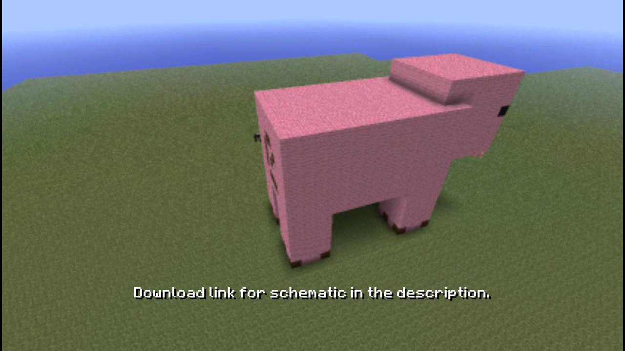 Minecraft Giant Pig with download YouTube