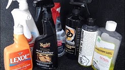 Car Upholstery Cleaners: Which one's can handle cleaning dirty car leather 