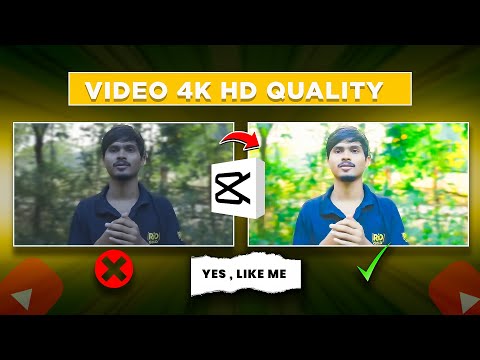 Capcut 4k Cc tutorial + Wink | Capcut 4K Quality Tutorial