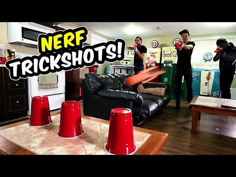 NERF TRICKSHOTS