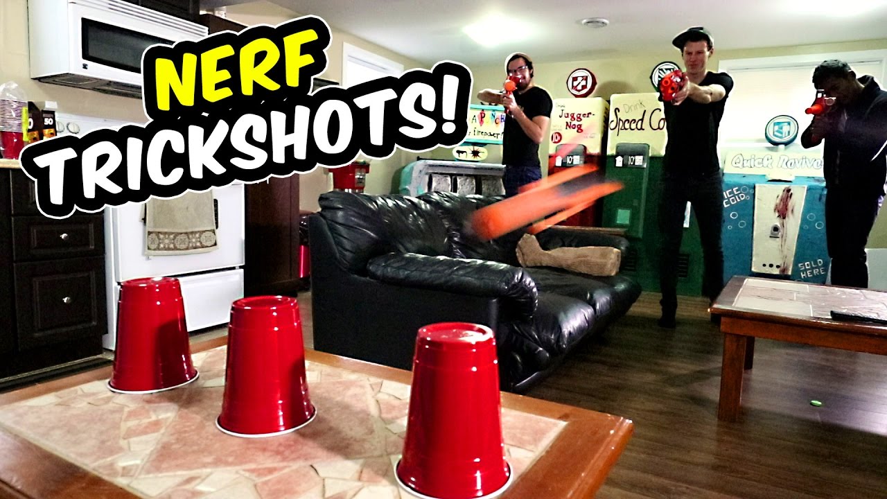 NERF TRICKSHOTS