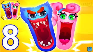 Hopping Heads: Scream & Shout - Gameplay Walkthrough Part 8 Levels 77-92 New Skins (Android,iOS) screenshot 3