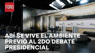 Segundo Debate Presidencial; así se vive el ambiente - Las Noticias