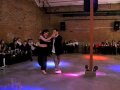 Ozgur El turquito Demir y Cecilia Berra bailando un Tango Nuevo, Bebe.