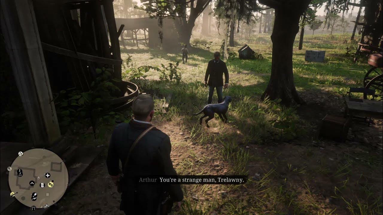 RDR2 strange man Trelawny in Red Dead Redemption 2 YouTube