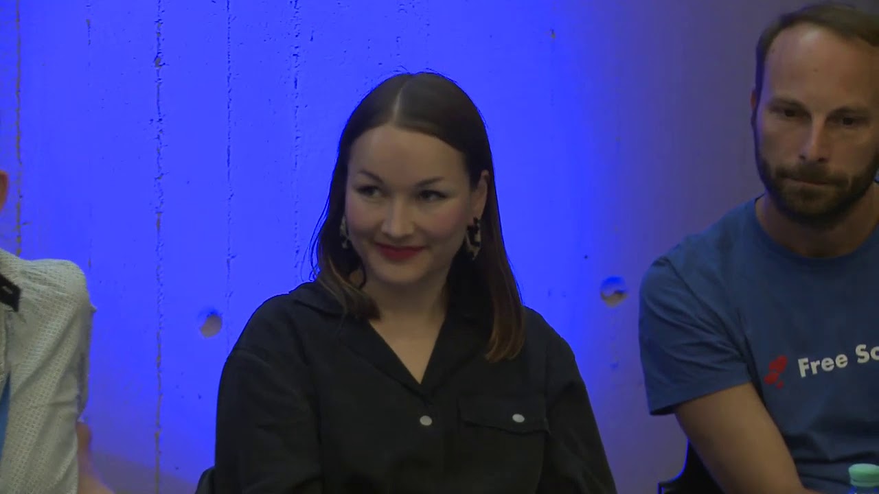 free software vs open source Public Money? Public Code! - Panel @ Nextcloud Conference 2019