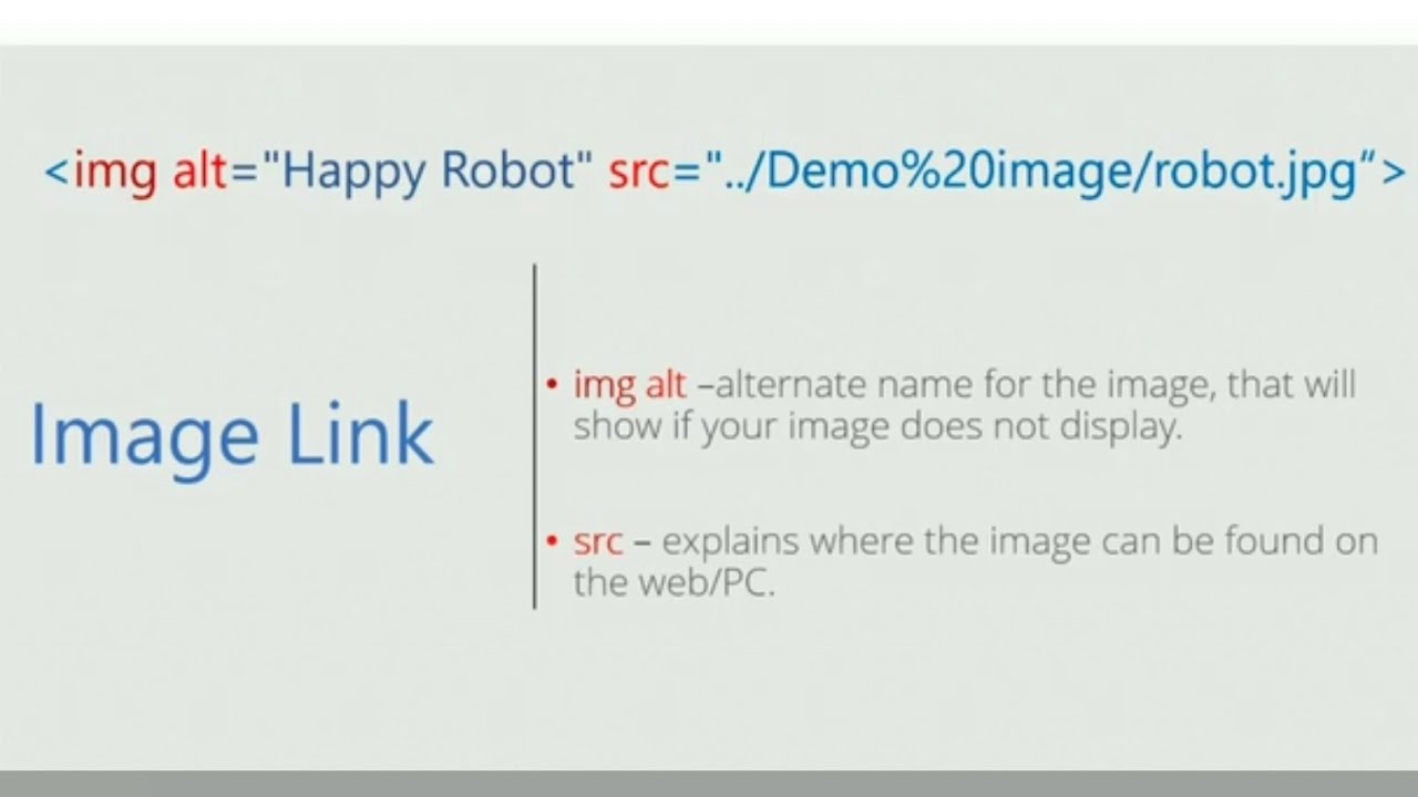 How to insert an image in a webpage - YouTube