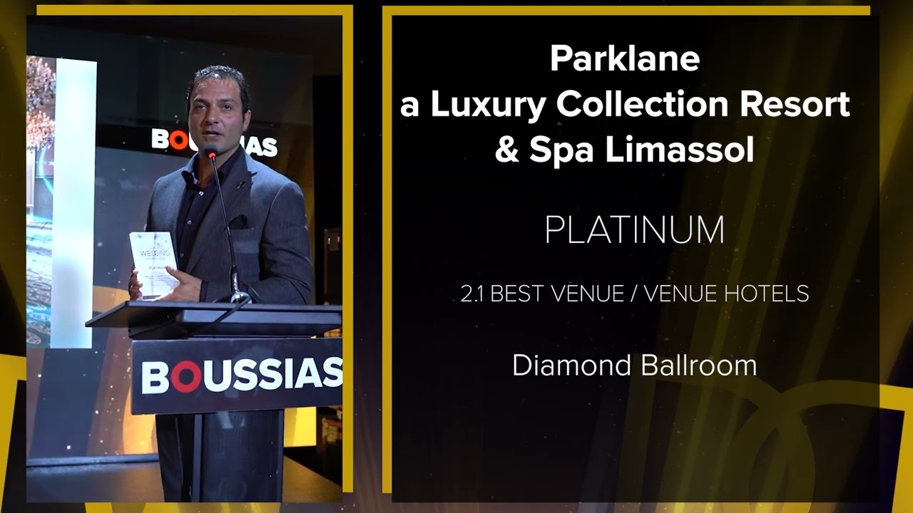 Wedding Awards  '22 Winner   Parklane, a Luxury Collection Resort & Spa Limassol