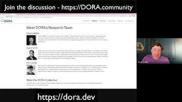 DORA Community Discussion - DORA.dev with Dave Stanke