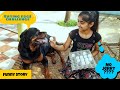 Funny egg story between Anshu and the jerry||best trained rottweiler dog.