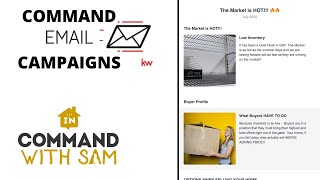 First Look!  New Email Campaigns Inside KW Command