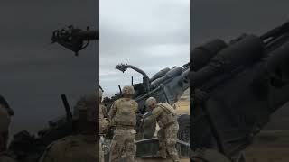 US Army Artillery battlefield live fire  #army #fieldartillery #cannonfire #king #battlefield
