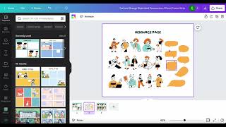 This is how to create a comic strip using Canva comic maker