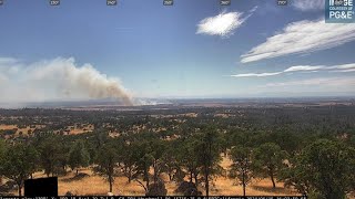 Junes Fire sparks in Butte County amid Red Flag Warning