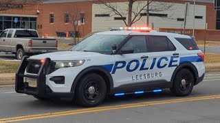 Leesburg Police Department Unit 297 Responding - 26
