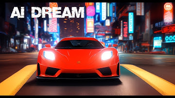 AI Dream - A Mind-Blowing Synthwave Music Aninated Video Generated by Artificial Intelligence!