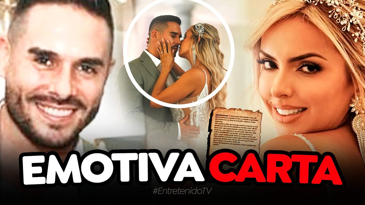 Sebastián Caicedo MOSTRÓ LA EMOTIVA CARTA que Le Escribió A Su Esposa Juliana Diez Luego De Su Boda