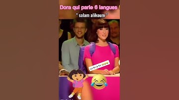 Thumbnail of Dora qui parle 6 langues 😩😂 #shorts #youtubeshorts #tiktok #dora