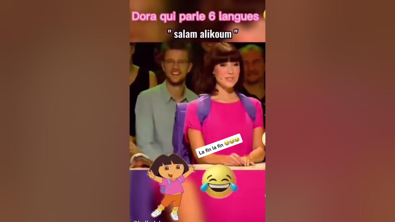 Dora qui parle 6 langues 😩😂 #shorts #youtubeshorts #tiktok #dora