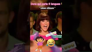 Dora qui parle 6 langues 😩😂 #shorts #youtubeshorts #tiktok #dora screenshot 3