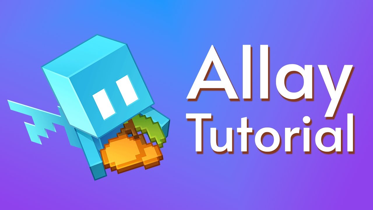 How To Use The Allay in Minecraft - YouTube