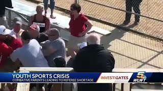 Combative parents causing decline in refs, umpires in youth sports